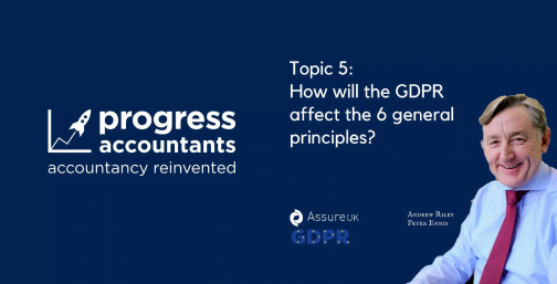 Assure UK | GDPR | Progress Accountants | Tax Accounting in London | Free Consultation